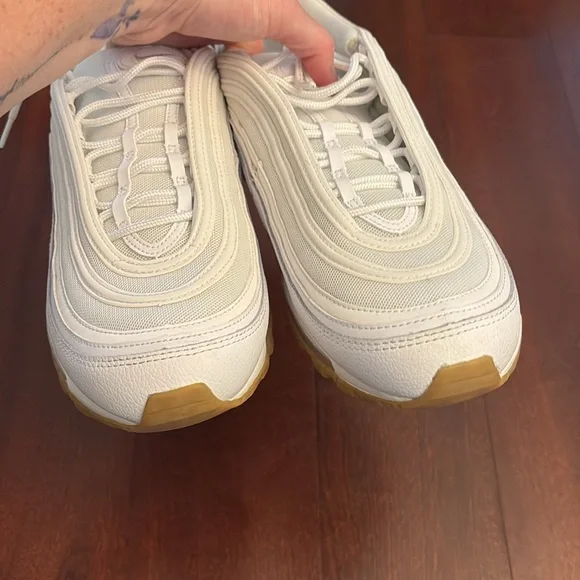 Nike Air Max gum bottom white size 12 - Picture 5 of 7